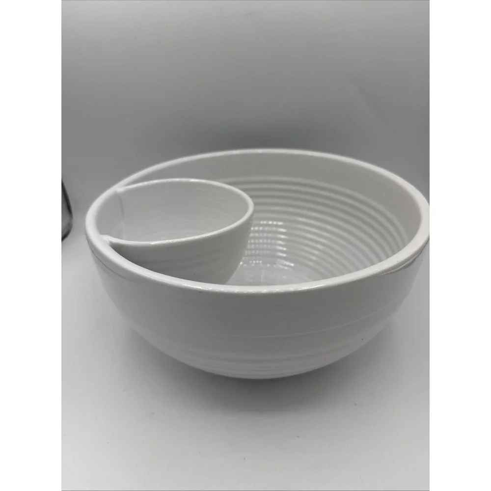 Home Essentials, Salsa Chip Bowl/Organic Bread 10